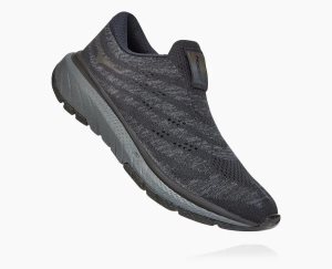 Hoka One One Women's Cavu 3 Slip Running Shoes Black/Dark Grey - AU KRJI